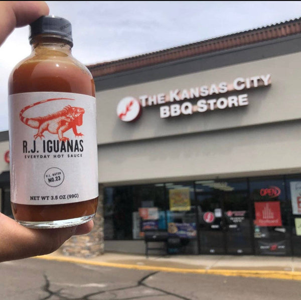 R.J. Iguanas Everyday Hot Sauce: 8 oz Bottle