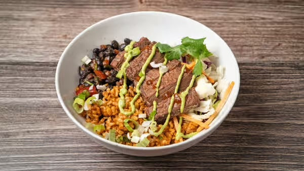 Steak Burrito Bowl - Plant Based