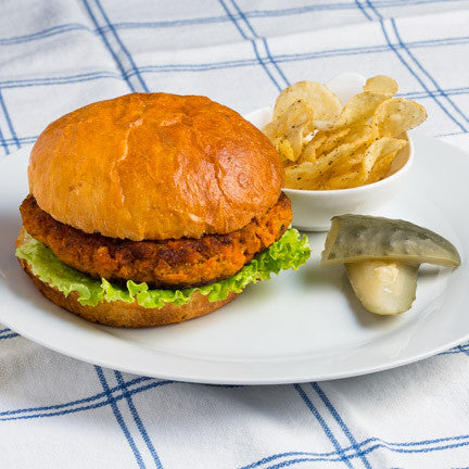 Chipotle Salmon Burger