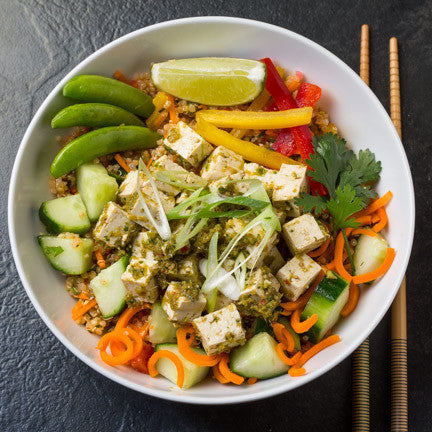 Stir Fry Mushroom Bowl